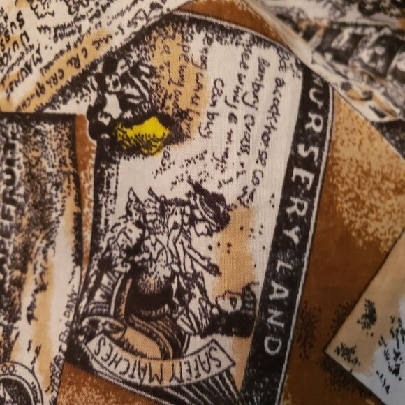 Vintage Brown Leather Parker Coat With Printed Lining & Multiple Pockets - Picture 11 of 11